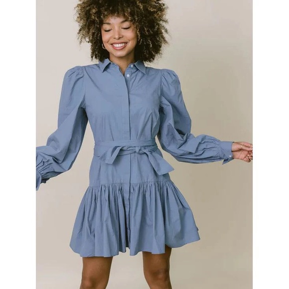 LaRoque Austin Dress, Blue, Medium, NWT - Picture 2 of 8